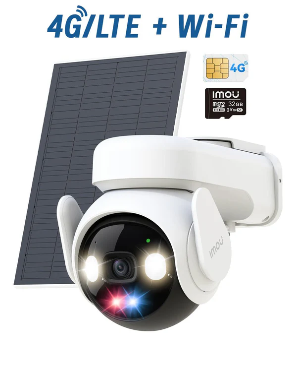 IMOU AOV PT Sicherheitskamera mit Solarpanel